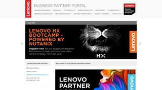 
                            5. the Lenovo Partner Portal - login