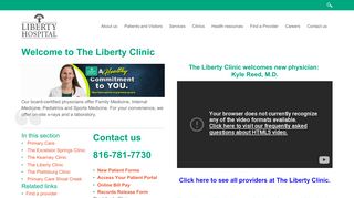 
                            2. The Liberty Clinic | Liberty Hospital | Liberty, Missouri