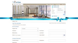 
                            7. The Link Club - Global Membership Application