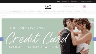 
                            9. The LONG LIVE LOVE Credit Card, available at Kay Jewelers