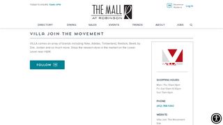 
                            7. The Mall at Robinson ::: Villa Join The Movement