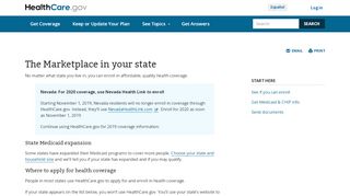 
                            4. The Marketplace in your state | HealthCare.gov