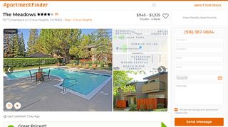 
                            7. The Meadows - Citrus Heights, CA | Apartment Finder