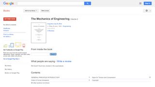 
                            8. The Mechanics of Engineering