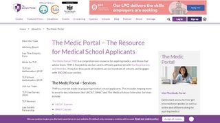 
                            2. The Medic Portal - The Resource for Medicine Applicants