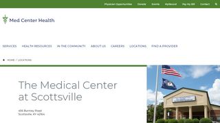 
                            9. The Medical Center: Scottsville Hospital & Doctor Services