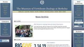 
                            4. The Museum of Vertebrate Zoology at Berkeley