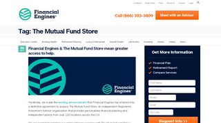 
                            4. The Mutual Fund Store | - Financial Engines