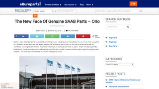 
                            6. The New Face Of Genuine SAAB Parts - Orio - eEuroparts.com ...