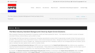 
                            7. The New Industry Standard Background Check by Aspen Grove ...