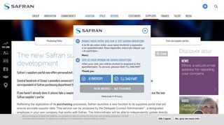 
                            1. The new Safran supplier's portal pursues its development | Safran