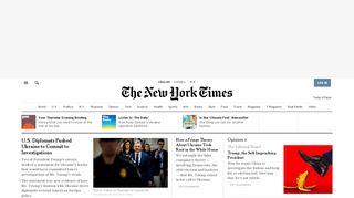 
                            3. The New York Times - Breaking News, World News & Multimedia