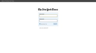 
                            6. The New York Times ? Login