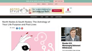 
                            8. The North Nodes & South Node: Past Life Astrology - AstroStyle