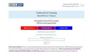 
                            8. The Official ACLS for Healthcare Providers in US & Canada