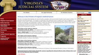 
                            5. The Official Web Site for Virginia's Judicial System