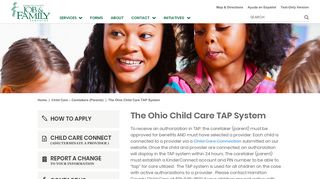 
                            9. The Ohio Child Care TAP System - Hamilton County Job & Family ...