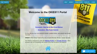 
                            8. the Okie811 Portal - Live Environment