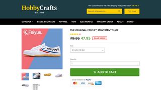 
                            3. The Original Feiyue™ Movement Shoe – HobbyCrafts