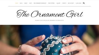 
                            3. The Ornament Girl – THE best place for Quilted Ornament Patterns ...