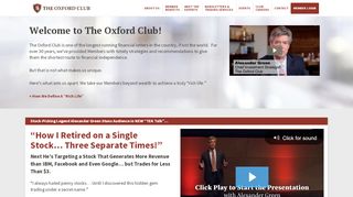 
                            2. The Oxford Club – Home | The Oxford Club
