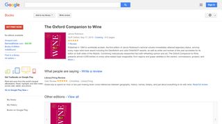 
                            8. The Oxford Companion to Wine