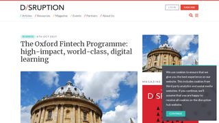 
                            11. The Oxford Fintech Programme: high-impact, world-class ...
