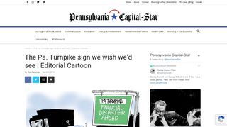 
                            9. The Pa. Turnpike sign we wish we'd see | Editorial …