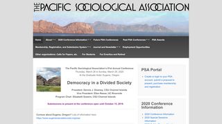 
                            9. The Pacific Sociological Association