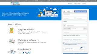 
                            9. THE PANEL STATION-Free online surveys,Earn Rewards- Paypal