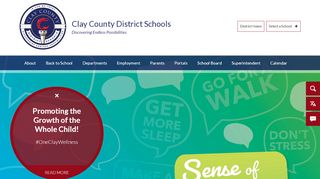 
                            8. The Parent Portal - Clay County Schools