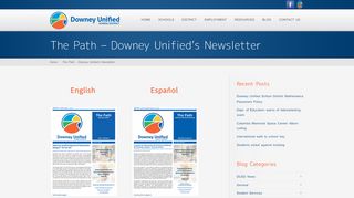 
                            8. The Path – Downey Unified's Newsletter