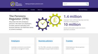 
                            4. The Pensions Regulator | workplace pensions law | auto ...