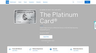 
                            5. The Platinum Card | American Express Canada