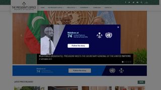 
                            8. The President's Office: Home Page