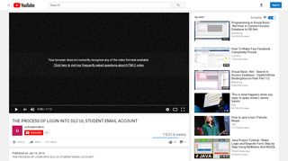 
                            8. THE PROCESS OF LOGIN INTO DLC UI, STUDENT EMAIL ACCOUNT ...