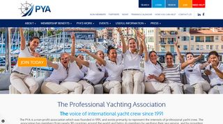 
                            2. The Professional Yachting Association