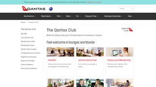 
                            1. The Qantas Club | Qantas
