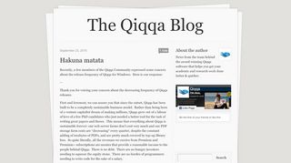 
                            6. The Qiqqa Blog