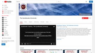 
                            4. The Quickbooks University - YouTube