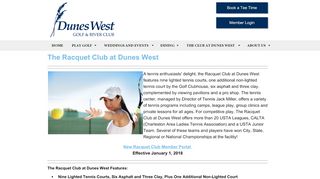 
                            3. The Racquet Club - Play Golf | Book Tee Time | Dunes West ...