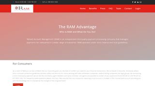 
                            4. The RAM Advantage - Reliant Account Management