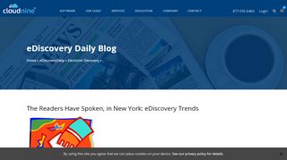 
                            9. The Readers Have Spoken, in New York: eDiscovery Trends ...