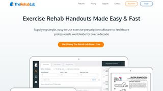 
                            9. The Rehab Lab ⋅ World Leading Exercise Prescription Software