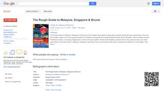 
                            5. The Rough Guide to Malaysia, Singapore & Brunei