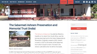 
                            2. The Sabarmati Ashram Preservation and Memorial Trust (India ...