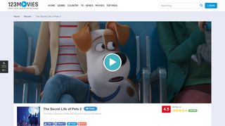 
                            8. The Secret Life of Pets 2 (2019) - 123movies
