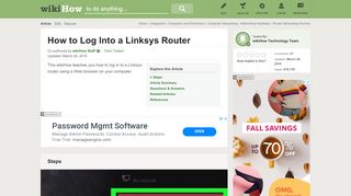 
                            5. The Simplest Way to Log Into a Linksys Router - …