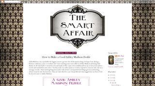 
                            3. The Smart Affair: How to Make a Good Ashley …