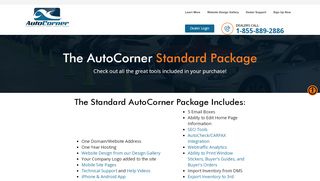 
                            8. The Standard Package - Used Car Dealer Website System | AutoCorner